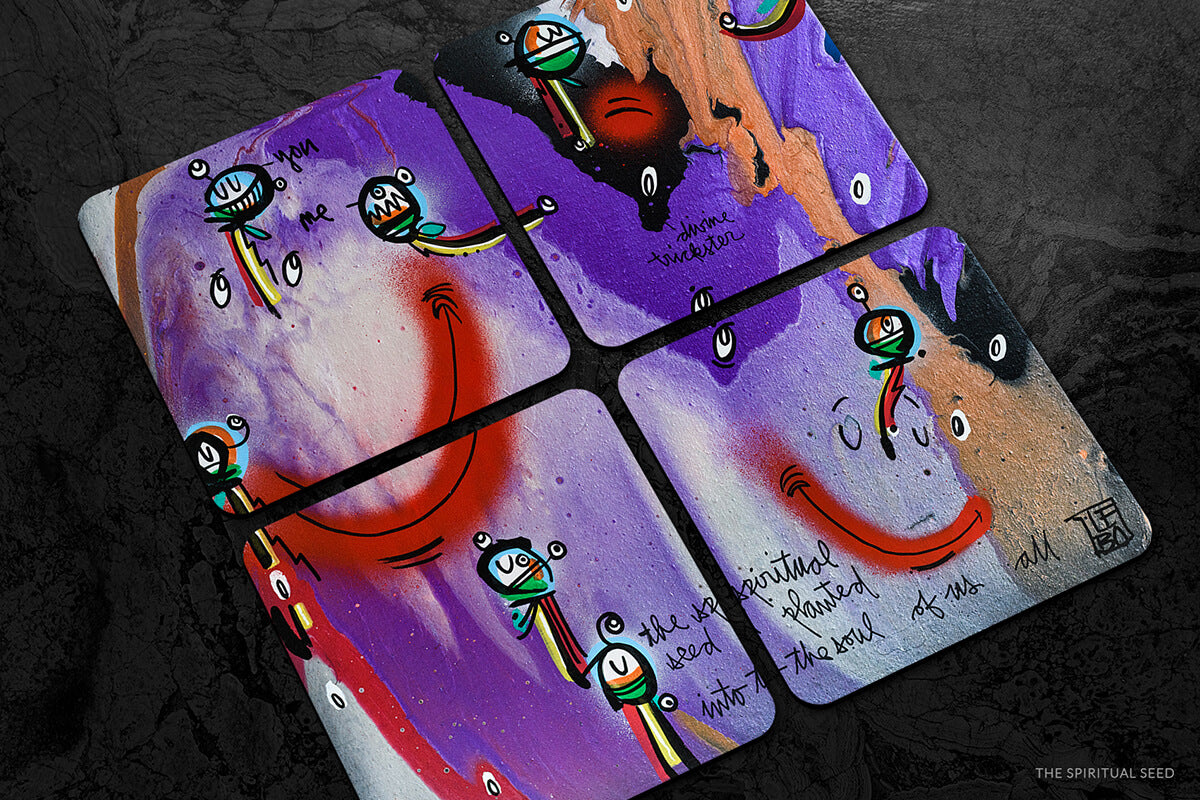 The Spiritual Seed - Lebo Coasters